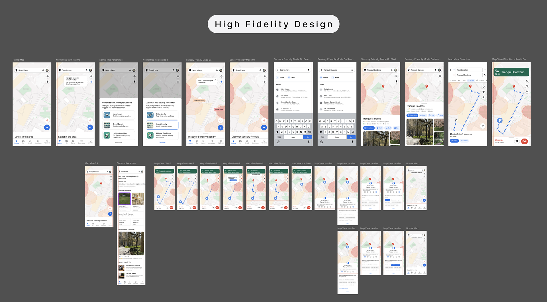 High fidelity designs