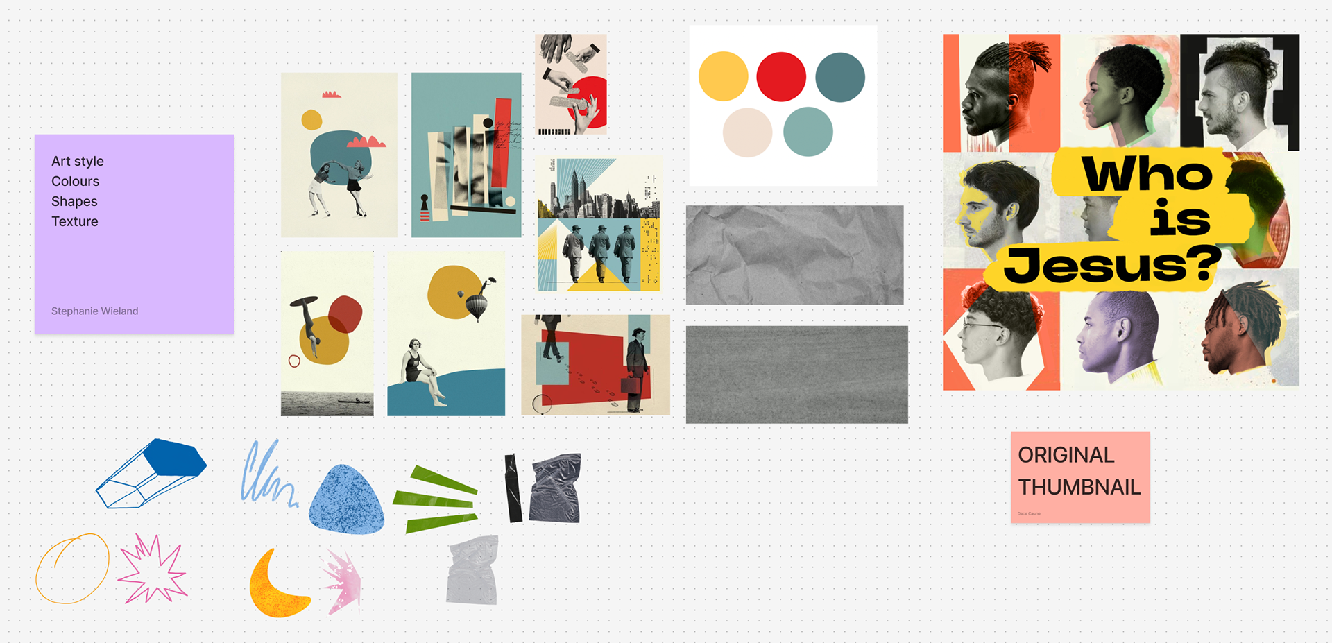 Moodboard and style exploration