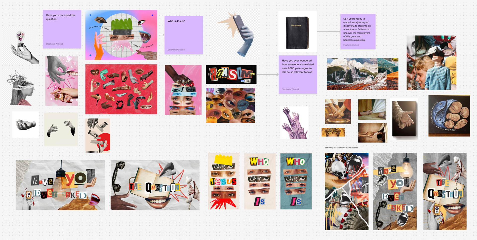 Storyboard explorations