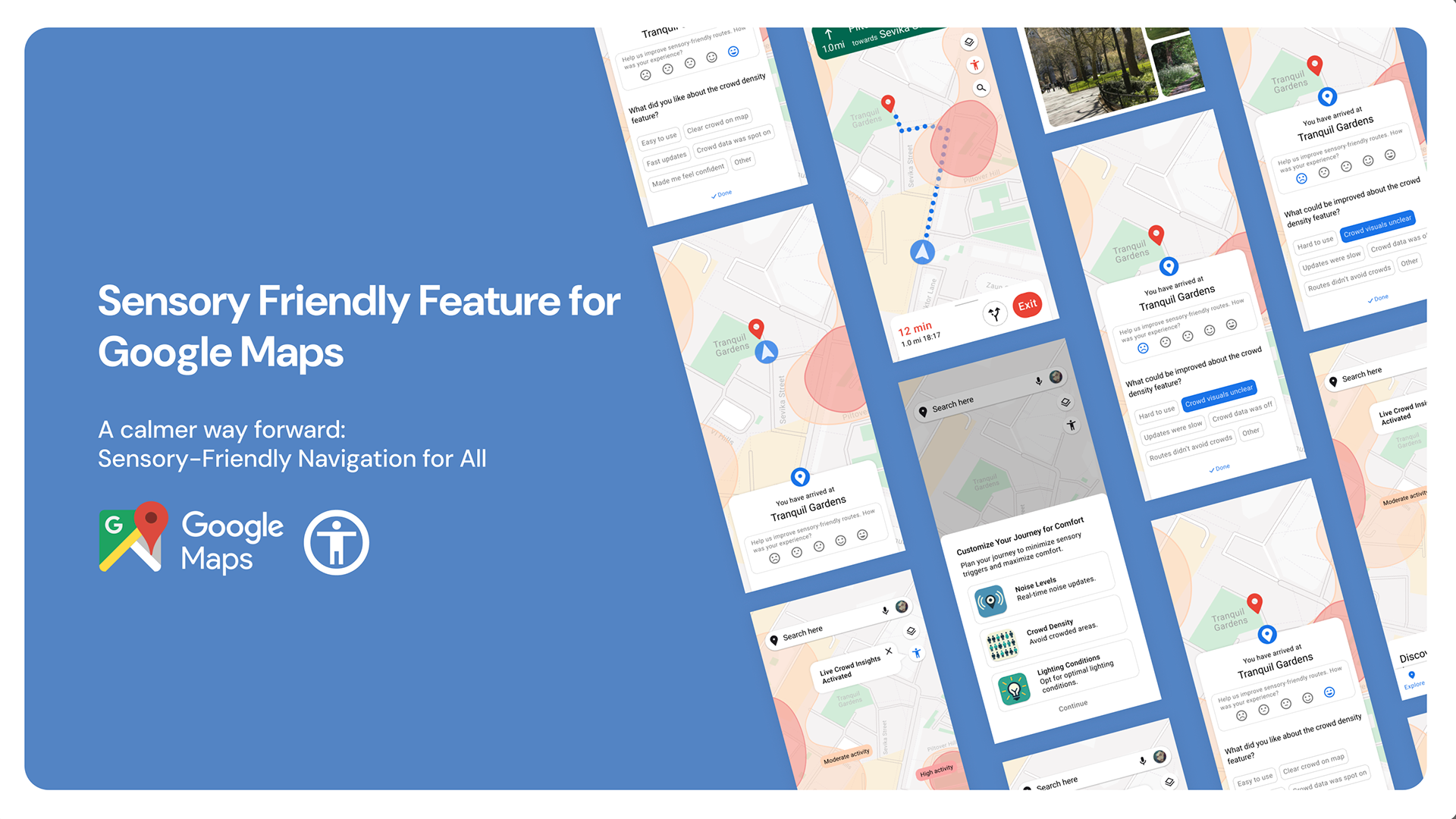 Google Maps Sensory Feature